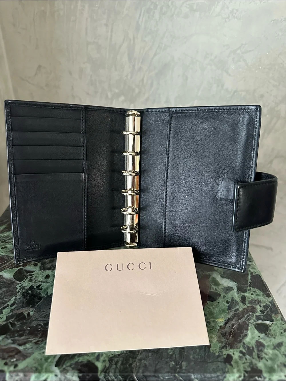 Gucci compact wallet